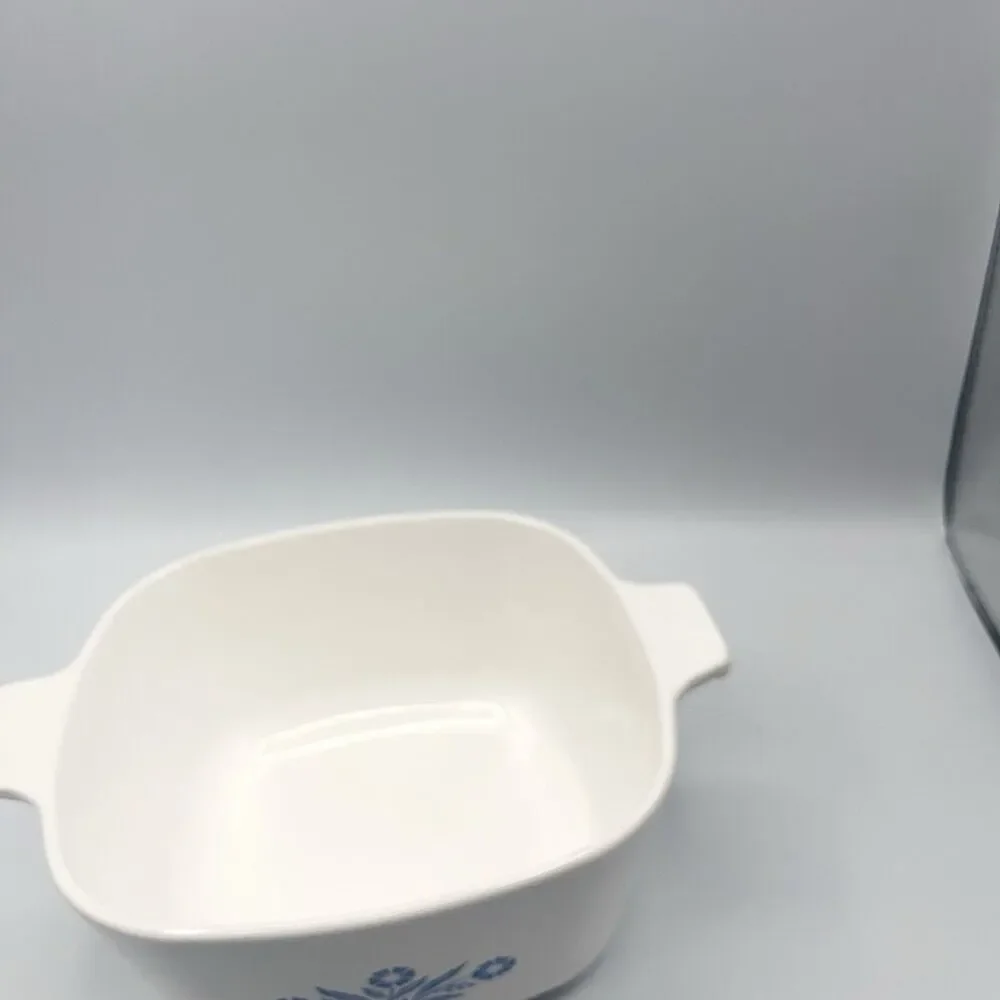 Vintage CorningWare 1 3/4 Qt P-1 3/4-B Casserole Lid P-7-C Cornflower Blue 1966